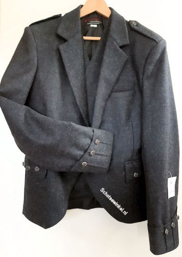 Argyle Kilt Jacket, Tweed, maat 44XXL, MET binnenvest