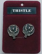 Manchetknopen Thistle with details